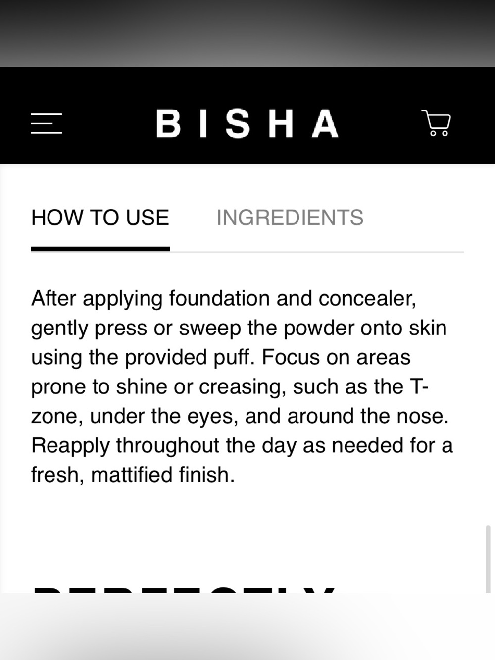 BISHA Essentail Setting Powder, Tokyo Translucent - Picture 5 of 5